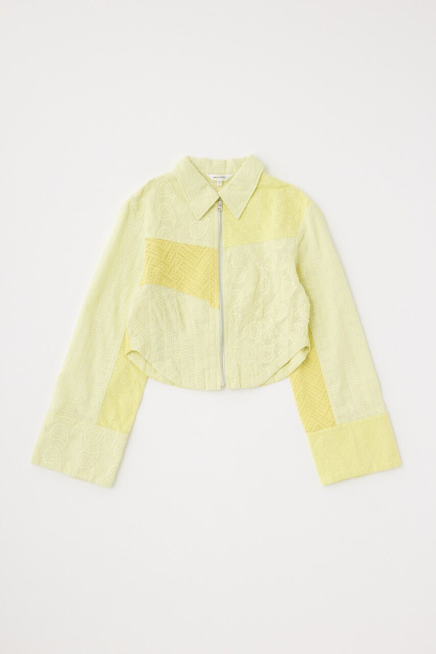 MOUSSY「CORSET LACE シャツ」|シャツ・ブラウス|LIME