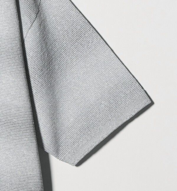 BEAUTY&YOUTH UNITED ARROWS「シアー オンブレ ボーダー クルーネック Tシャツ ウォッシャブル」|ニット・セーター|