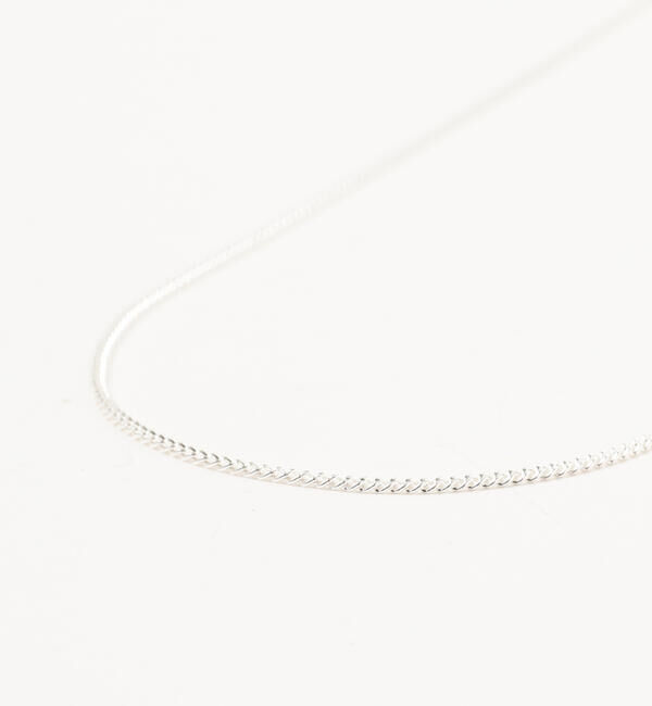 BEAMS「BEAMS / ナロー チェーン ネックレス SILVER925」|ネックレス|