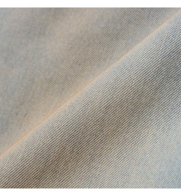 BEAMS「BEAMS｜Wide Denim Pants｜5ポケット ヴィンテージディテール｜スピンドル仕様 ベルトレス」|デニム|