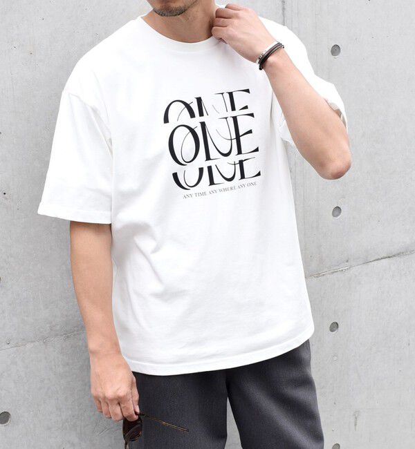 SHIPS any「SHIPS any: センチュリーフォント ミュージアム Tシャツ◇」|Tシャツ・カットソー|