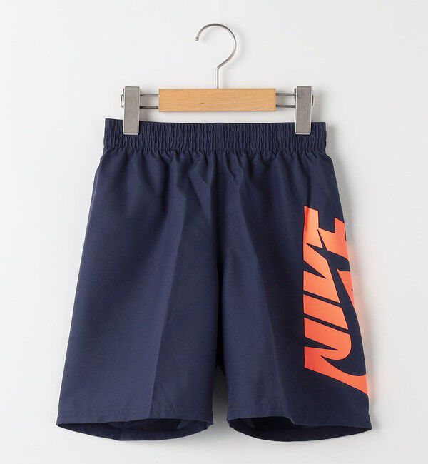 SHIPS KIDS「NIKE SWIM:130～160cm / ブレイカースウッシュカットアウト７ ボレーショーツ」|ショーツ|ネイビー