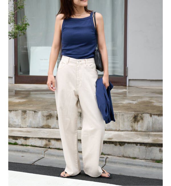 OUTDOOR PRODUCTS Usual Things「ULTフェードサマーハイライズルーズ5PKT」|デニム|