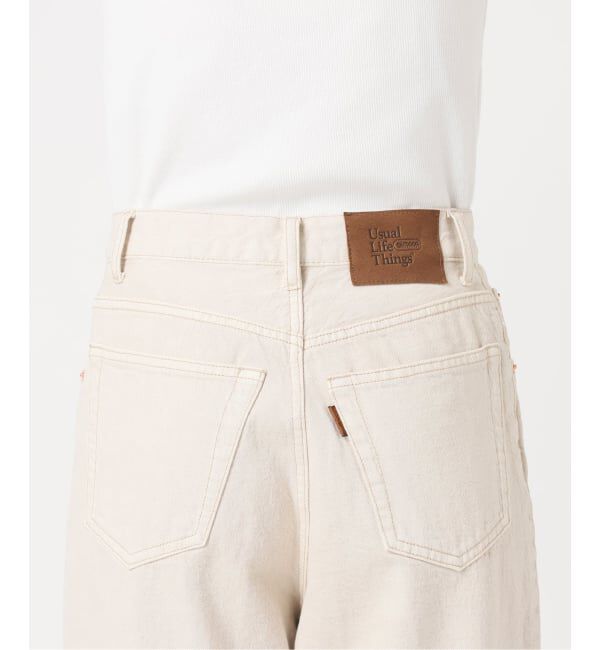 OUTDOOR PRODUCTS Usual Things「ULTフェードサマーハイライズルーズ5PKT」|デニム|