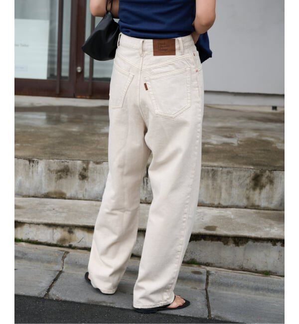 OUTDOOR PRODUCTS Usual Things「ULTフェードサマーハイライズルーズ5PKT」|デニム|