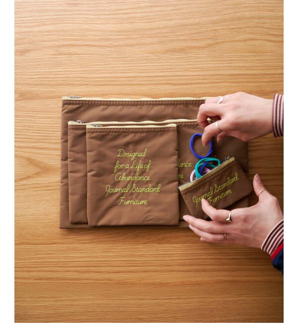 journal standard Furniture「JSF POUCH STITCH L　ポーチ」|ポーチ|