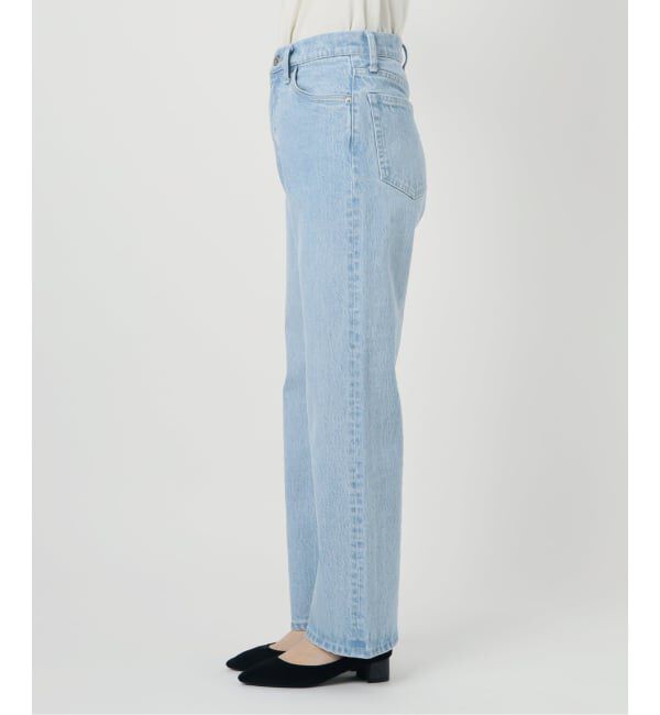 SLOBE IENA「《3サイズ展開/追加6》LE DENIM ストレートデニムパンツ」|デニム|
