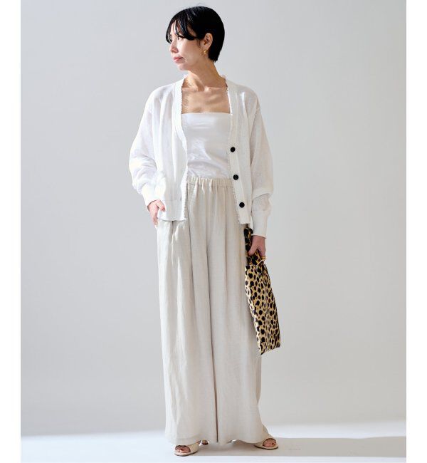 VERMEIL par iena「《手洗い可》トリアセリネン リラックスパンツ」|その他|