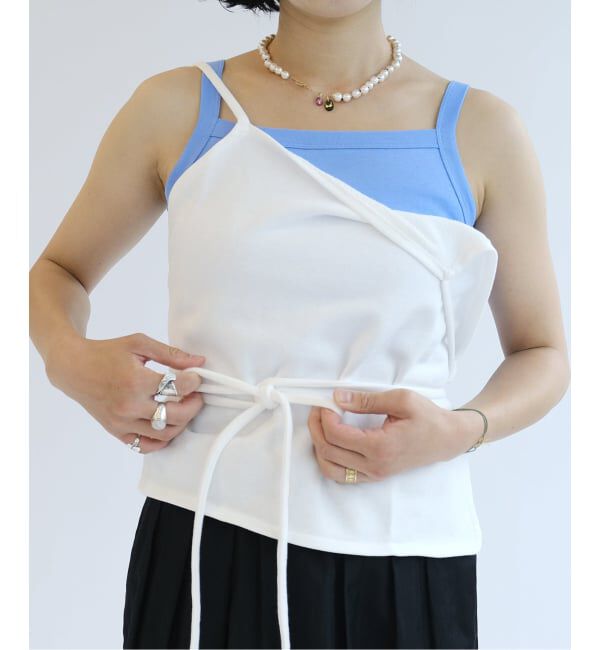 IENA LA BOUCLE「fifi collection フィフィコレクション Sweat apron top 26-04」|その他|