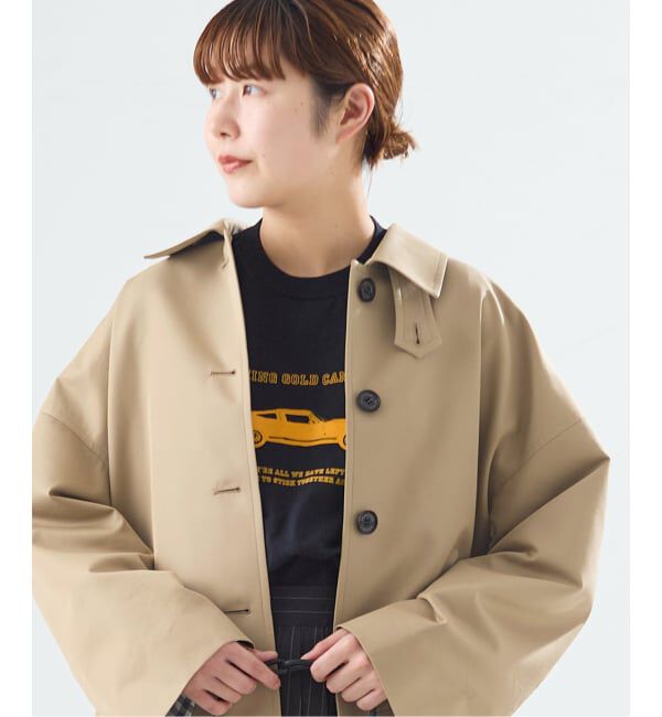 journal standard L'essage「【別注】Aquascutum&times;LESSAGEショートコート」|ステンカラーコート|