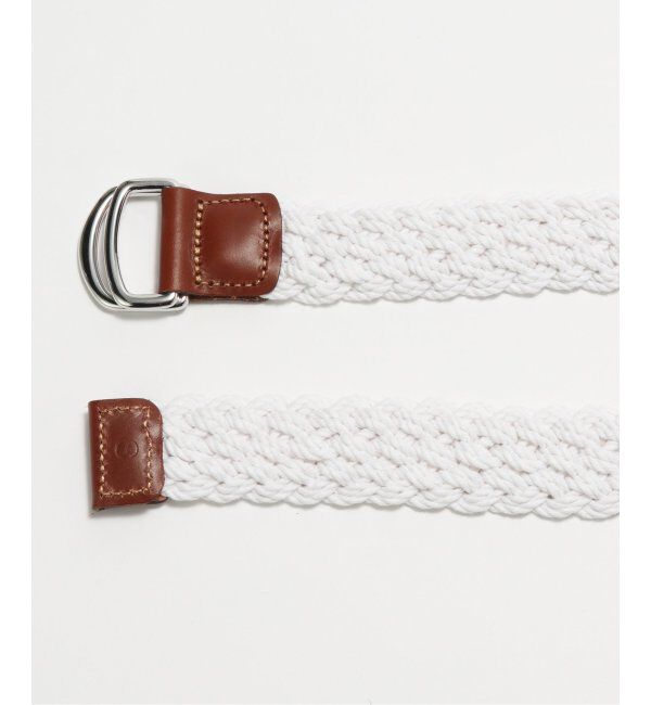 FRAMeWORK「ATHISON cotton ring ベルト」|ベルト|