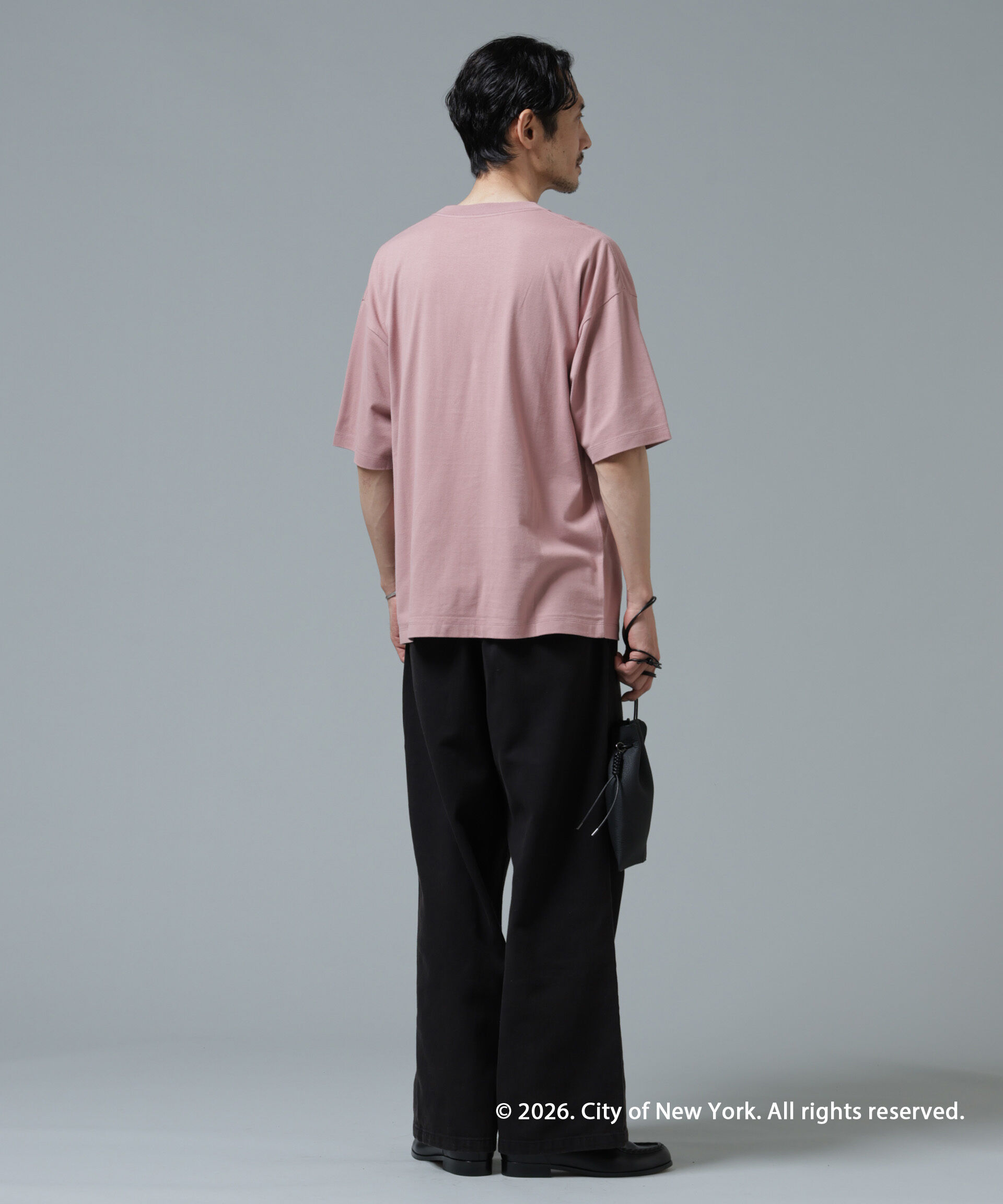 nano･universe「GOOD ROCK SPEED&times;Anti Soaked(R) 汗染み防止 NYC Tシャツ」|Tシャツ・カットソー|