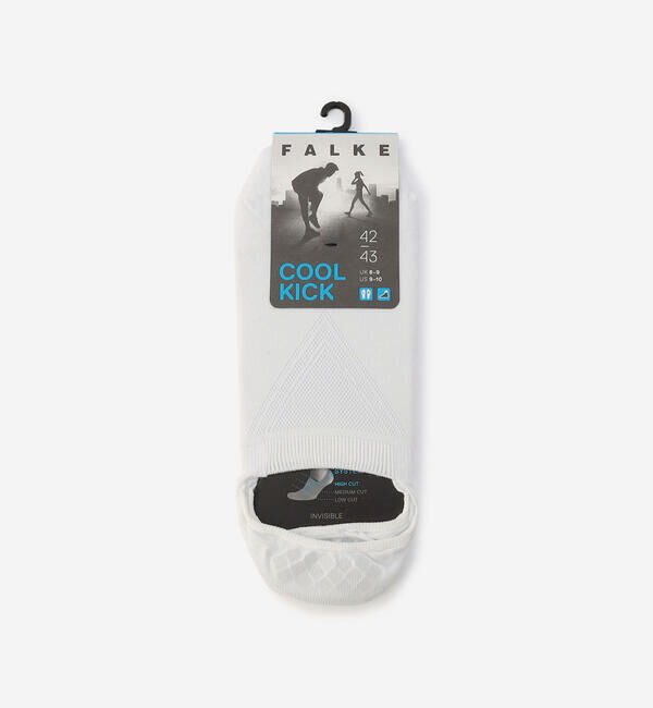FALKE 「FALKE | 16675 COOL KICK INVISIBLE MEN」|ソックス|WHITE