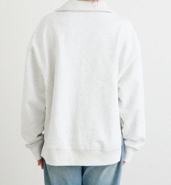  「【A・MONN】【セットアップ着用可能】ZIP SWEAT プルオーバー」|Tシャツ・カットソー|
