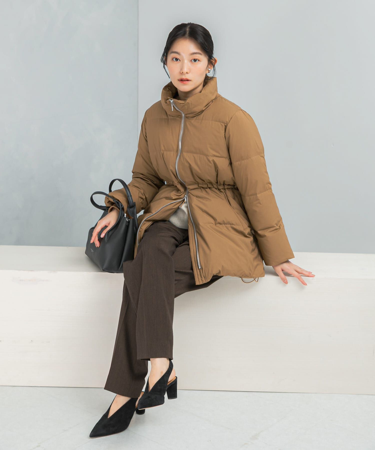 URBAN RESEARCH ROSSO「LIMONTA撥水ミドルダウンコート」|ダウン|