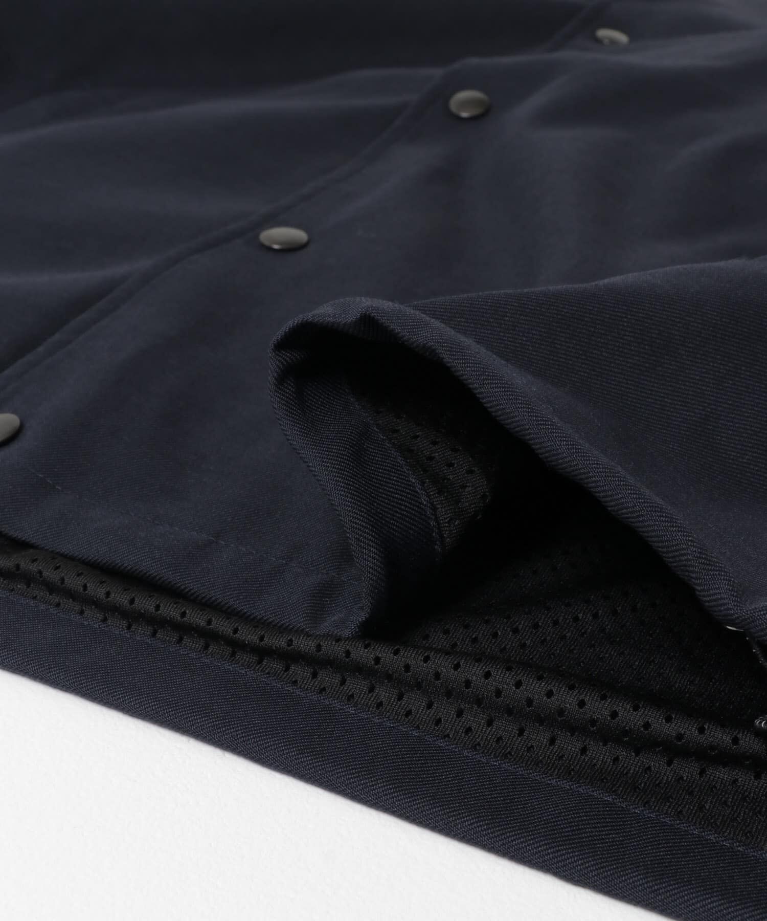 URBAN RESEARCH「Wide Dad　COACH JACKET」|ノーカラーコート|
