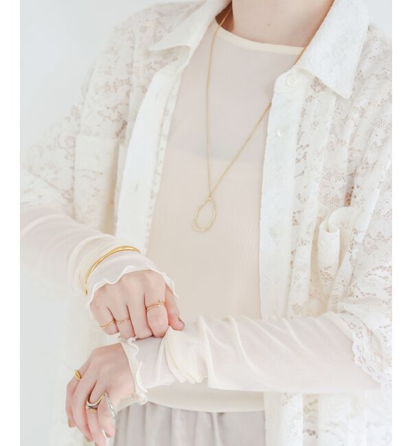 le.coeur blanc「シアークルーネックプルオーバー」|Tシャツ・カットソー|