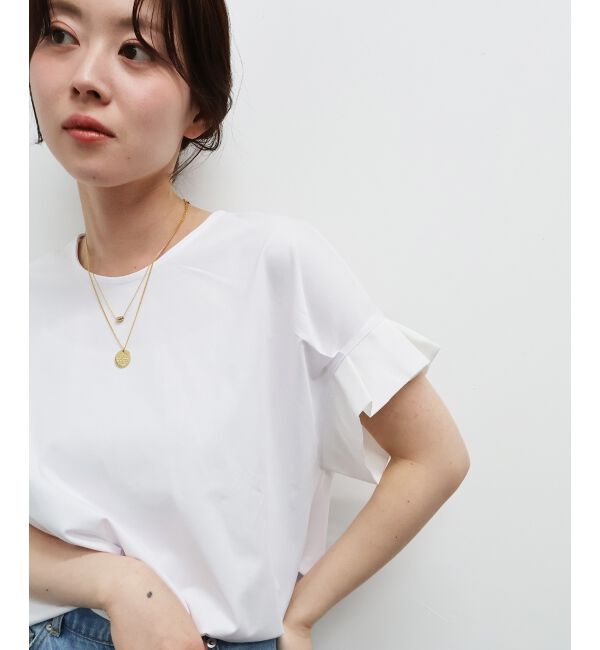  「ドライコットンタックスリーブプルオーバー」|Tシャツ・カットソー|