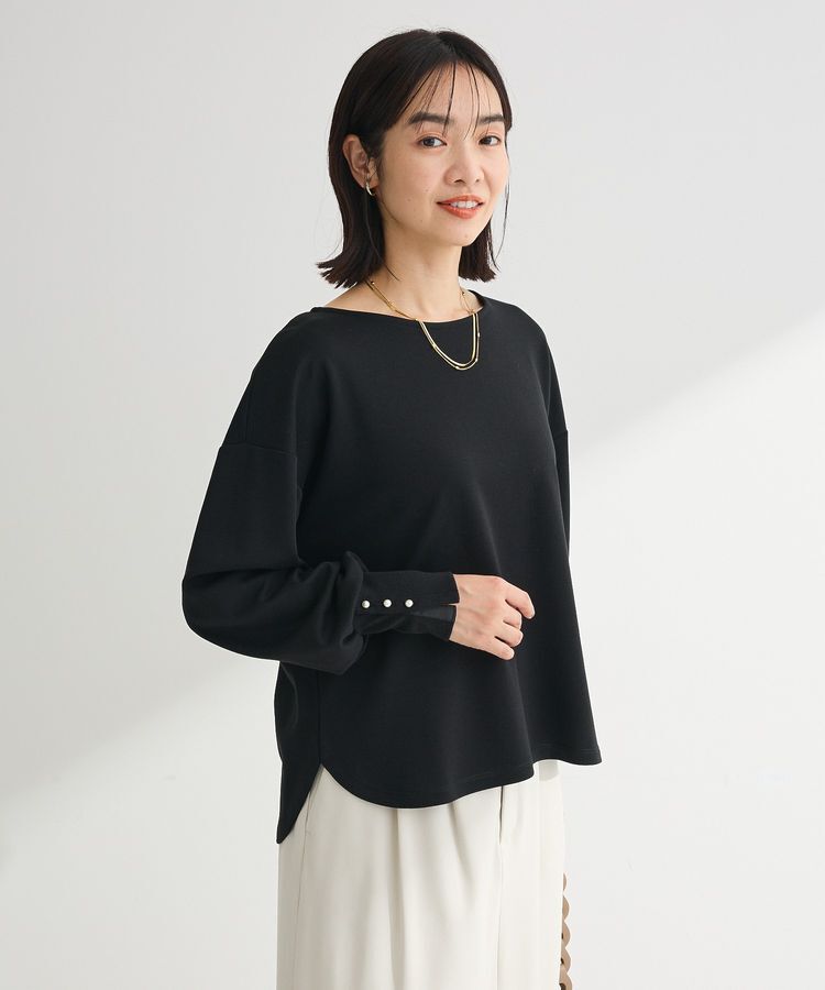 Green Parks「パールスリーブカットプルオーバー」|Tシャツ・カットソー|