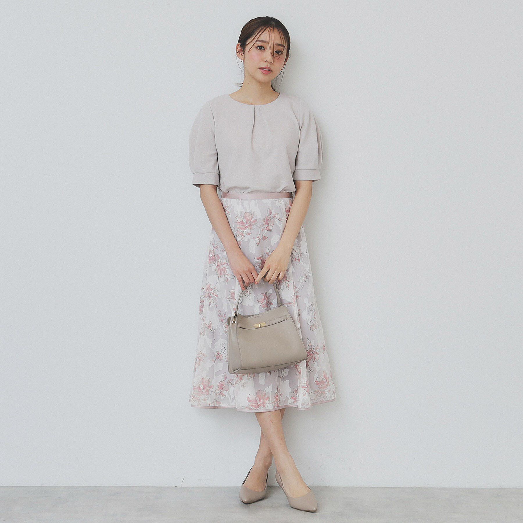 index「タックスリーブトップス【UV／接触冷感／洗濯機洗い可】」|シャツ・ブラウス|