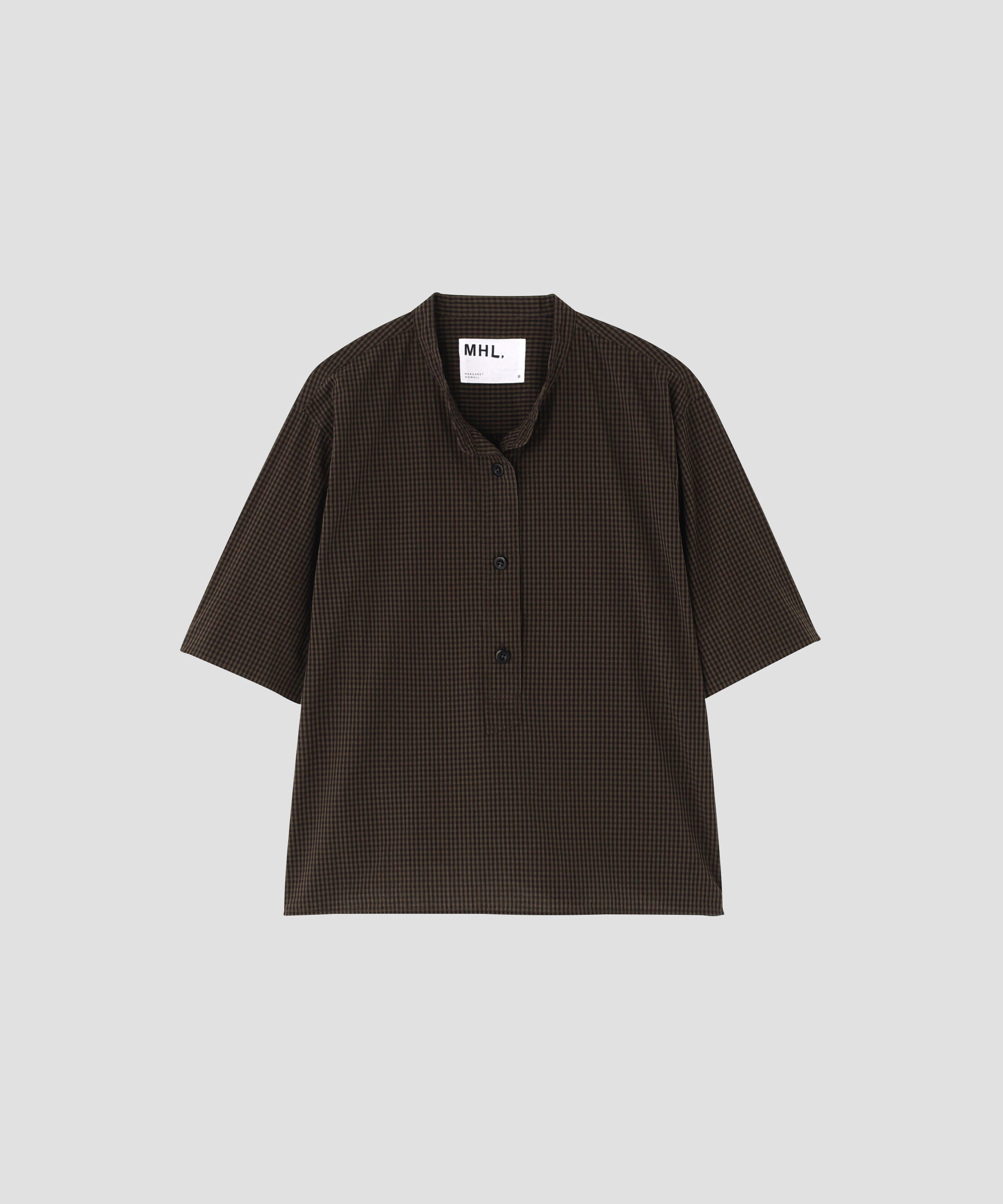 MHL.「YARN DYED COTTON VOILE SHIRT」|シャツ・ブラウス|
