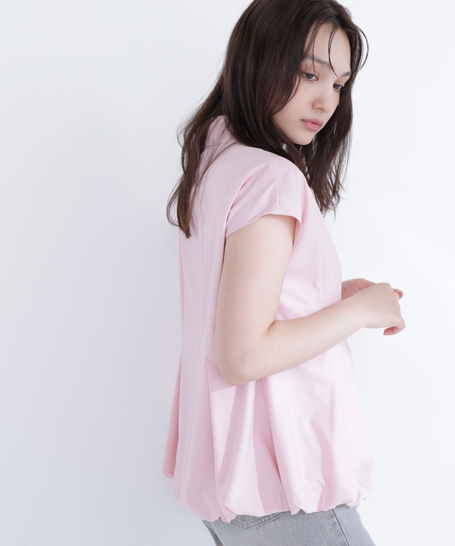  「バルーンヘムシャツ」|シャツ・ブラウス|