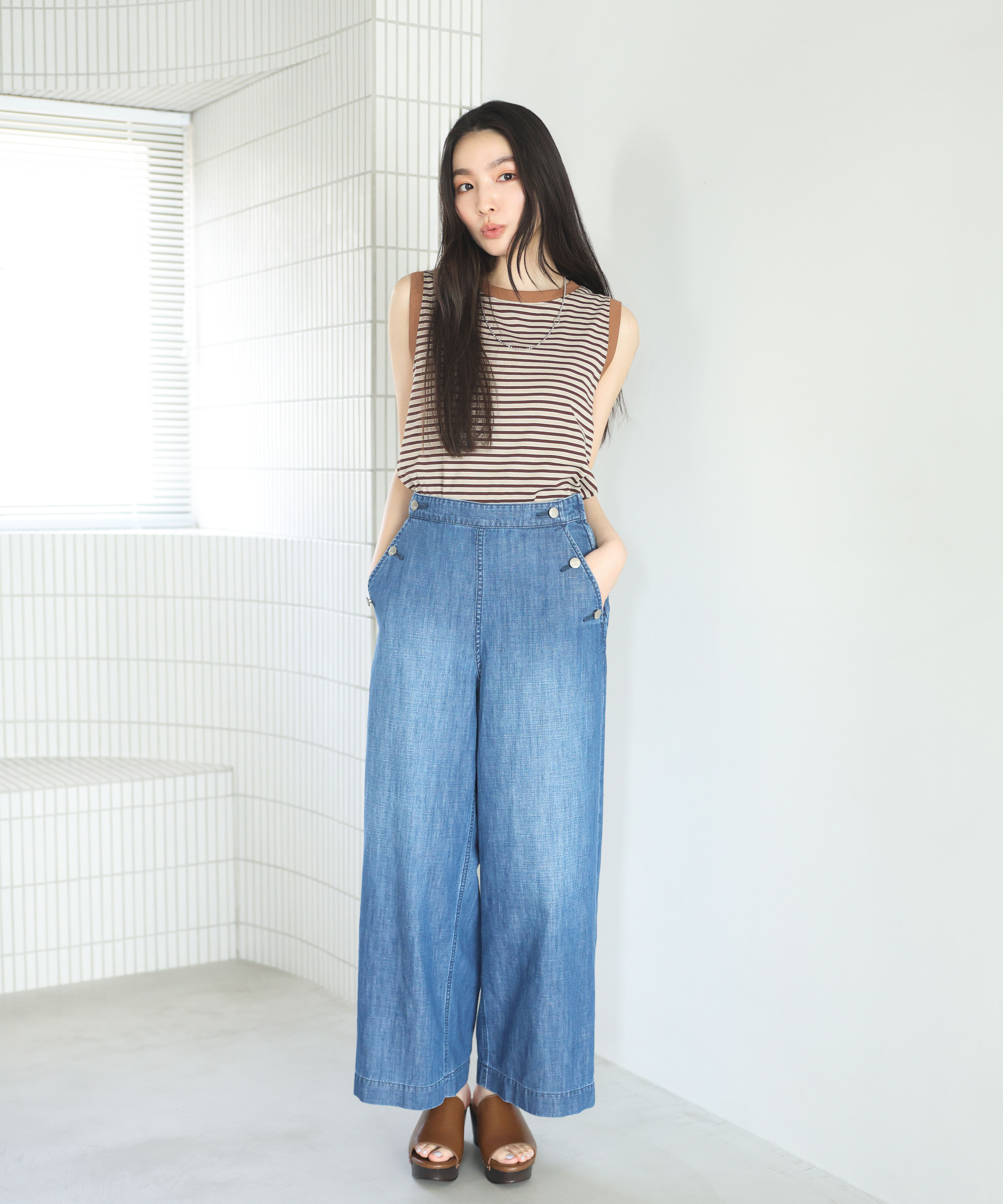  「〈N.〉ボーダーカットソー」|Tシャツ・カットソー|
