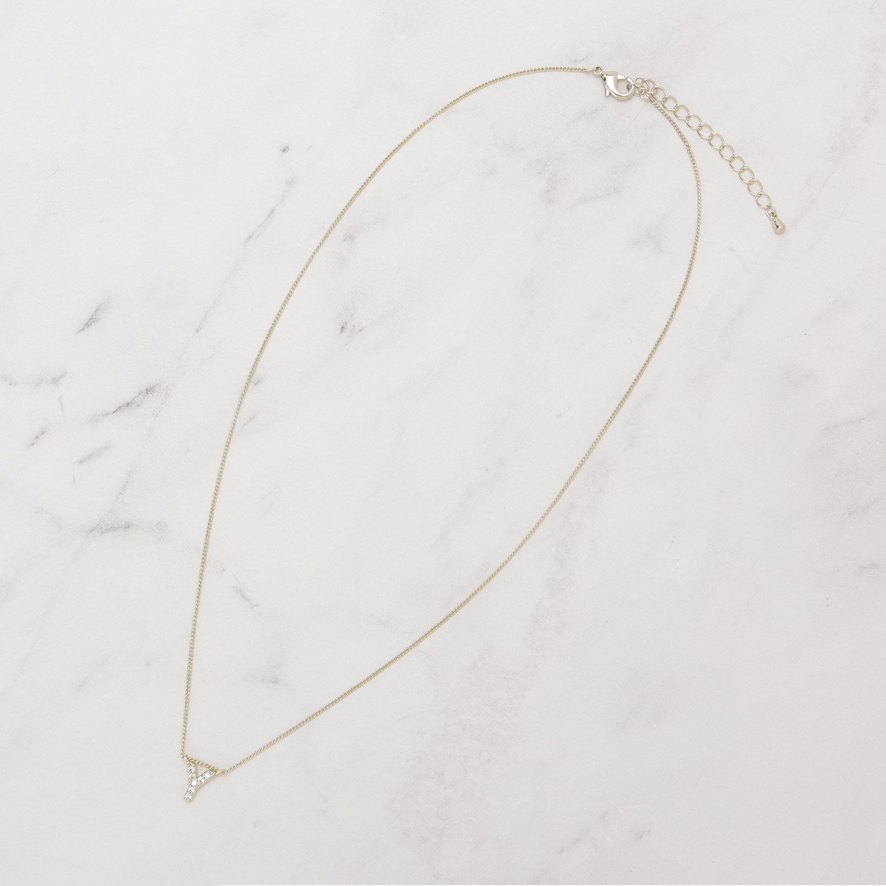 SHOO･LA･RUE「【イニシャル】プチペンダントネックレス」|ネックレス|