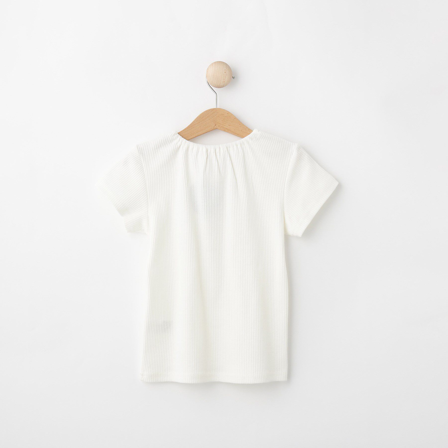 SHOO･LA･RUE「【100-150cm/2点セット】ポコポコの表面感が魅力 楊柳キャミチュニック＋Tシャツ」|その他|