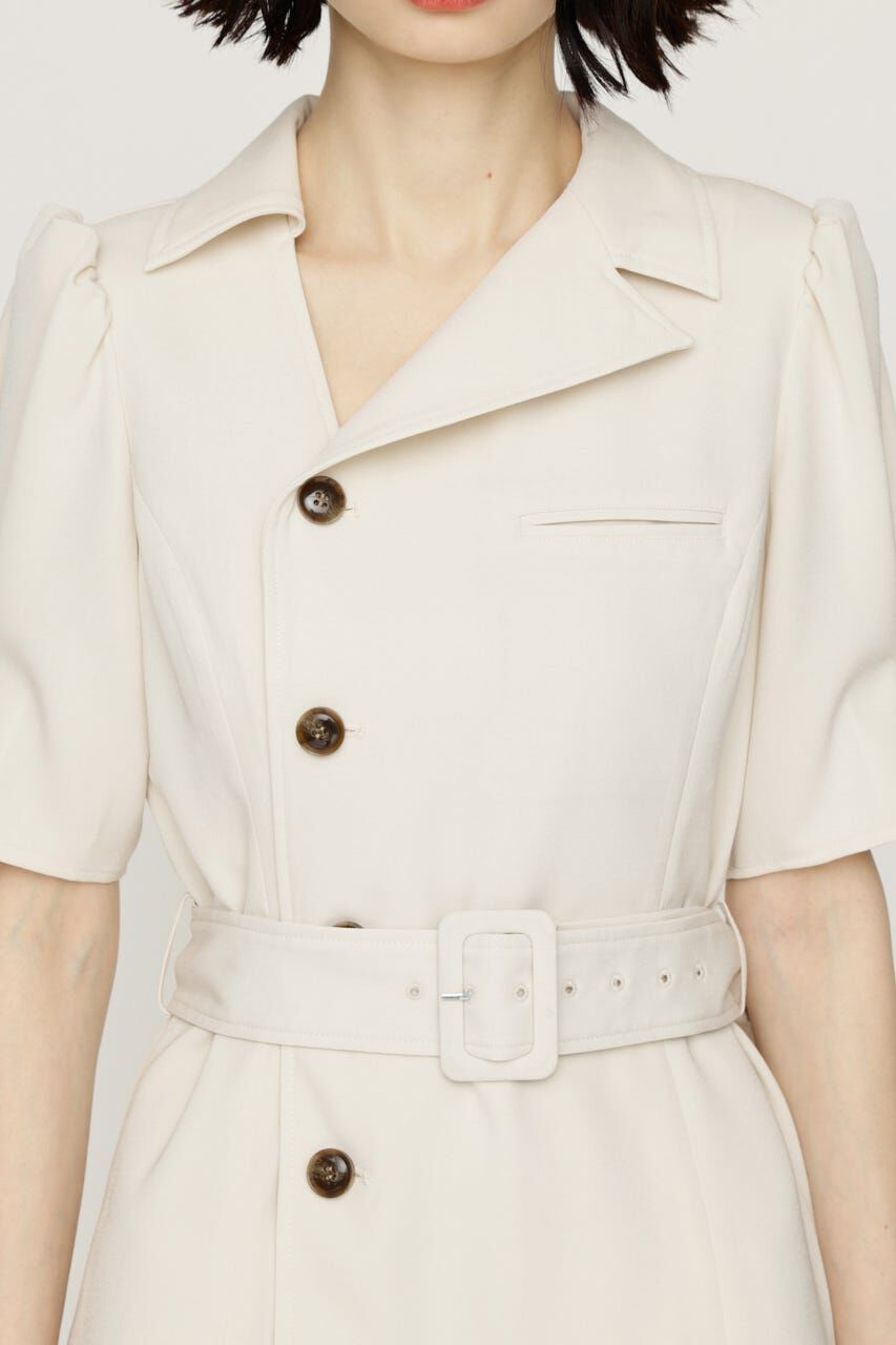 SLY「ASYMMETRY PLEATS ショートワンピース」|ワンピース|