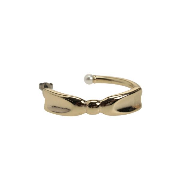 CALNAMUR「RIBBON HOOPE PIERCE/リボンフープピアス」|その他|