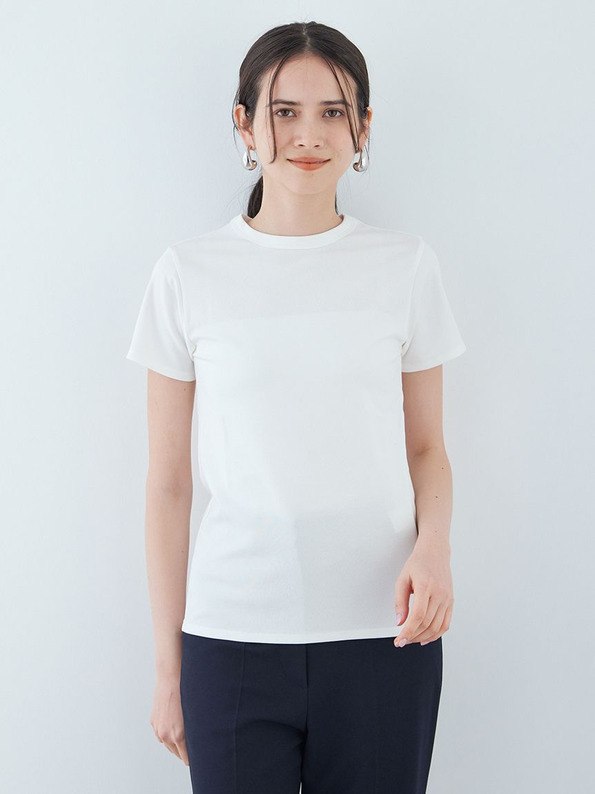 Mila Owen「ソフトタッチ半袖Ｔシャツ」|Tシャツ・カットソー|