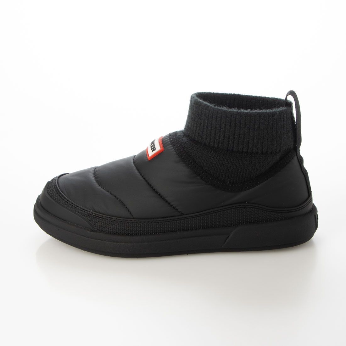 HUNTER「MENS IN/OUT PUFFER KNIT BOOT」|ショートブーツ|