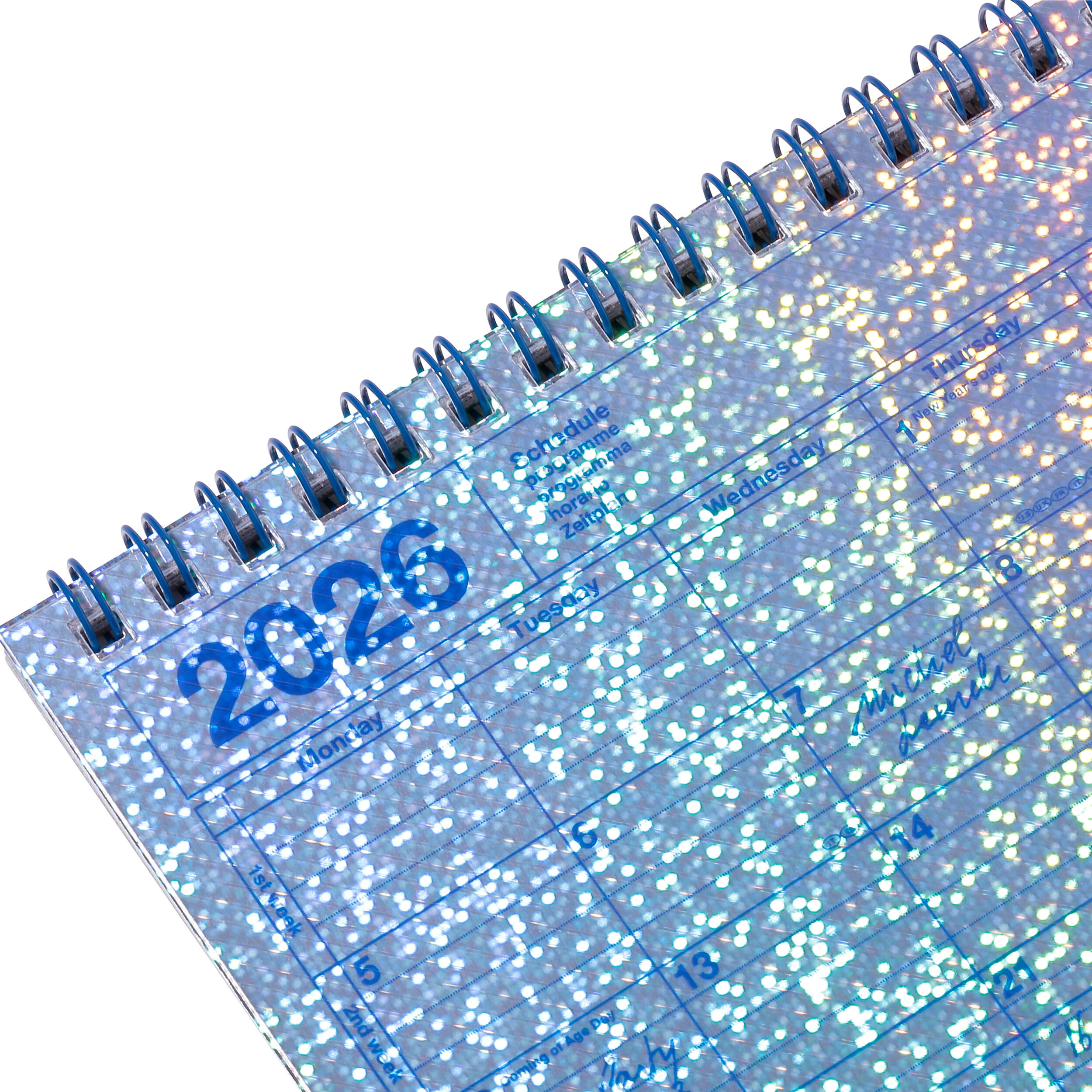  「2026 スケジュール帳 2026年1月始まり 月間ブロック B6変型 ノートブックカレンダー・S」|ステーショナリー|