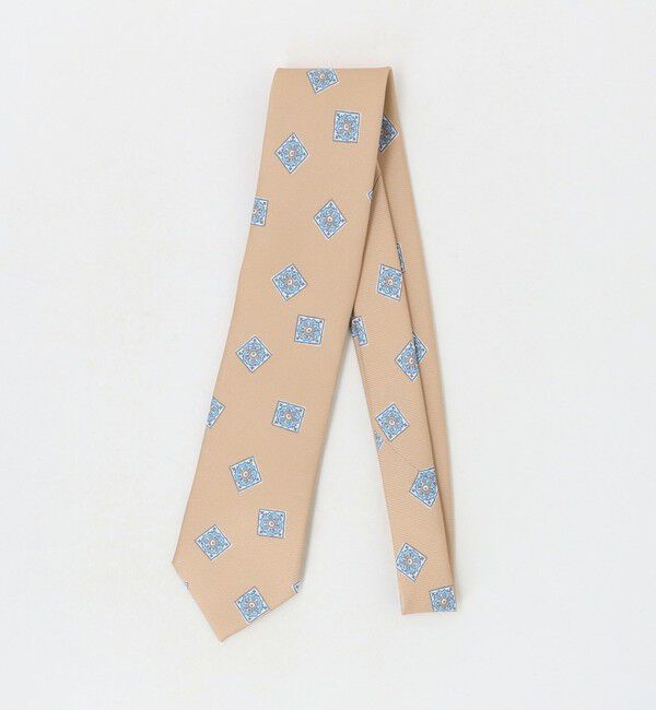 UNITED ARROWS「＜ERRICO FORMICOLA＞スクエア コモン ネクタイ」|ネクタイ・蝶ネクタイ|BEIGE