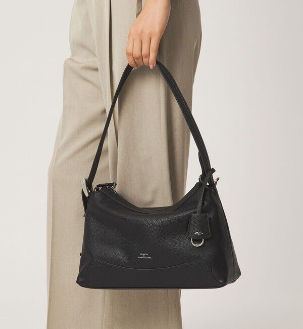 UNITED ARROWS green label relaxing「＜George Cinq＞ワンハンドル バッグ」|ショルダー・メッセンジャー|BLACK
