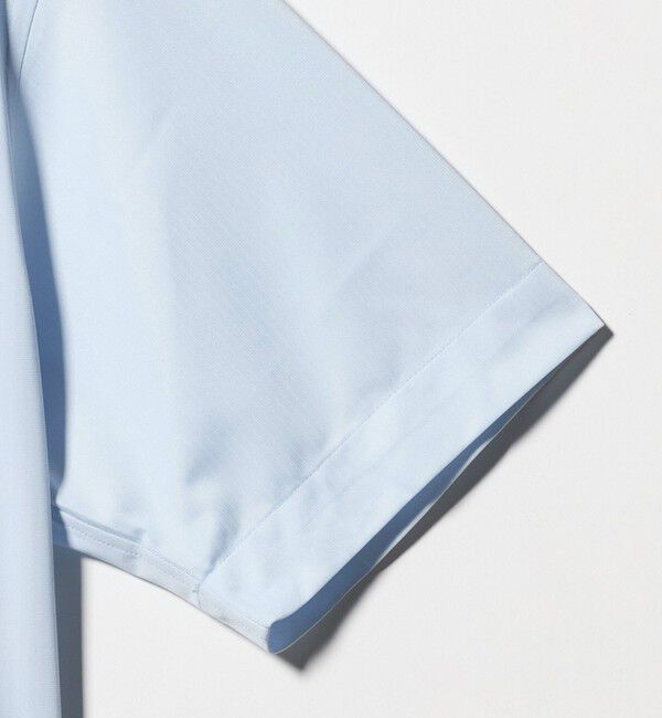 UNITED ARROWS green label relaxing「A+ COOL Pトリコット シャドーストライプ スタンダード ボタンダウン 半袖 ドレスシャツ -ストレッチ・イー」|シャツ・ブラウス|