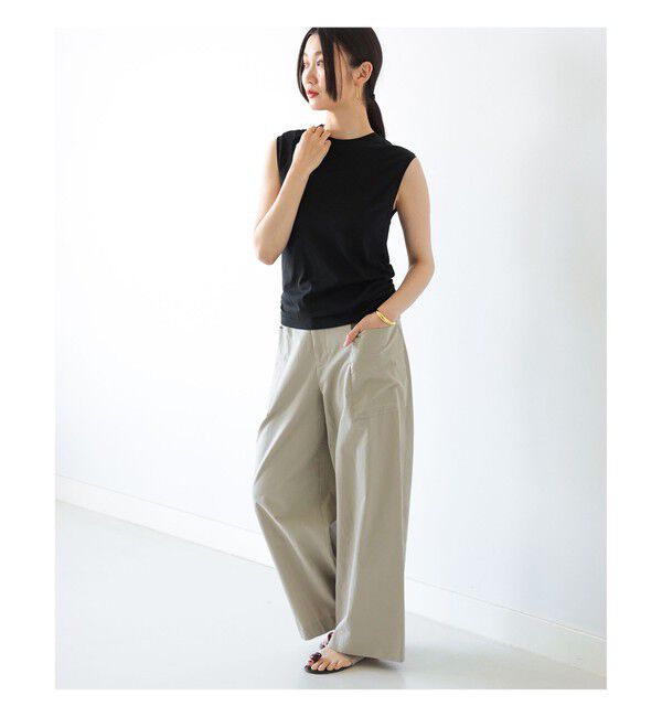 Demi-Luxe BEAMS 「ATON / ORGANIC FRESCA タンクトップ」|Tシャツ・カットソー|