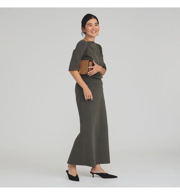 Demi-Luxe BEAMS 「シンプル ボートネックニット .M」|ニット・セーター|