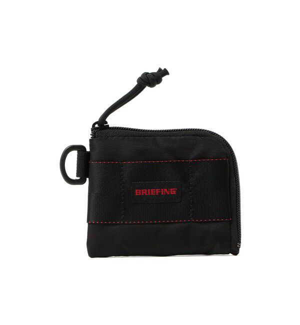 BEAMSBOY「【別注】BRIEFING / 2トーン コインパース」|ポーチ|BLACK