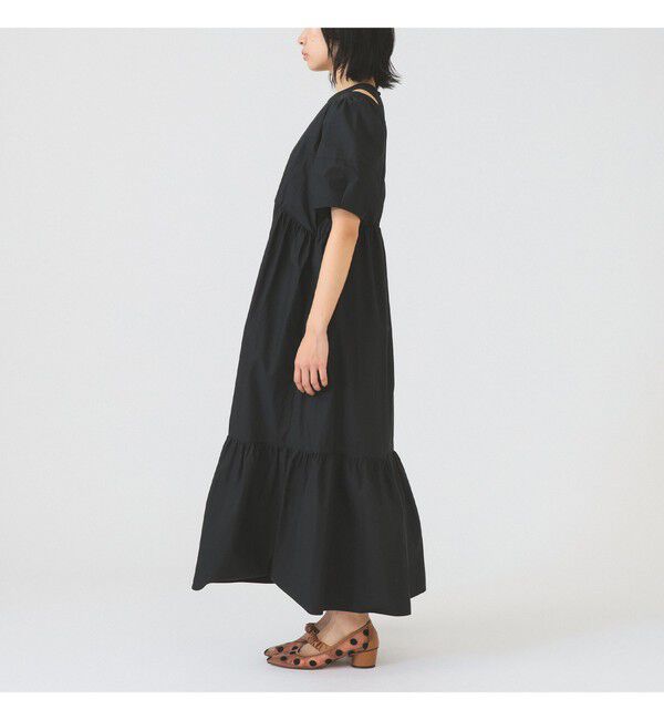Ray BEAMS 「ショルダー スリット ワンピース」|ワンピース|