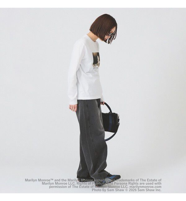 Ray BEAMS 「【別注】GOOD ROCK SPEED / Marilyn Monroe ロングスリーブ Tシャツ」|Tシャツ・カットソー|