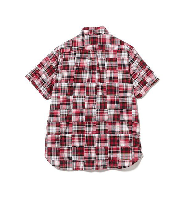 BEAMS PLUS「B.D. Pullover Classic-fit Patchwork Madras」|シャツ・ブラウス|