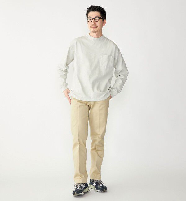 SHIPS「SHIPS: COTTON USA ポケット 長袖 Tシャツ ロンT」|Tシャツ・カットソー|