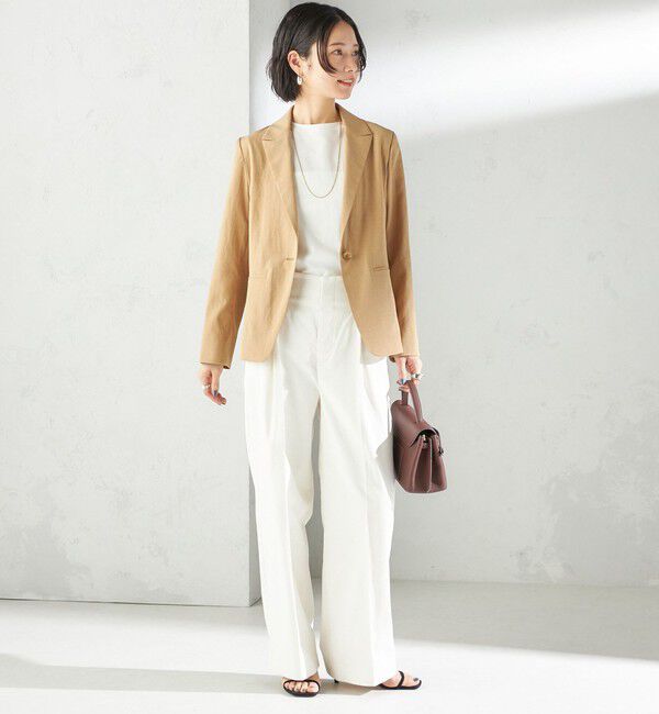 SHIPS for women「〈接触冷感〉ポンチ ノースリーブ プルオーバー」|Tシャツ・カットソー|