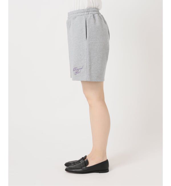 OUTDOOR PRODUCTS Usual Things「RATIONAL GIRLロゴ刺繍スウェットショートパンツ」|その他|