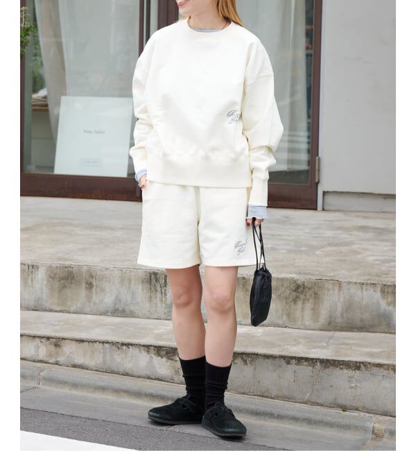 OUTDOOR PRODUCTS Usual Things「RATIONAL GIRLロゴ刺繍スウェットショートパンツ」|その他|