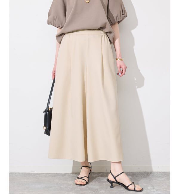 SLOBE IENA「《WEB限定》クロップドイージーワイドパンツ」|その他|