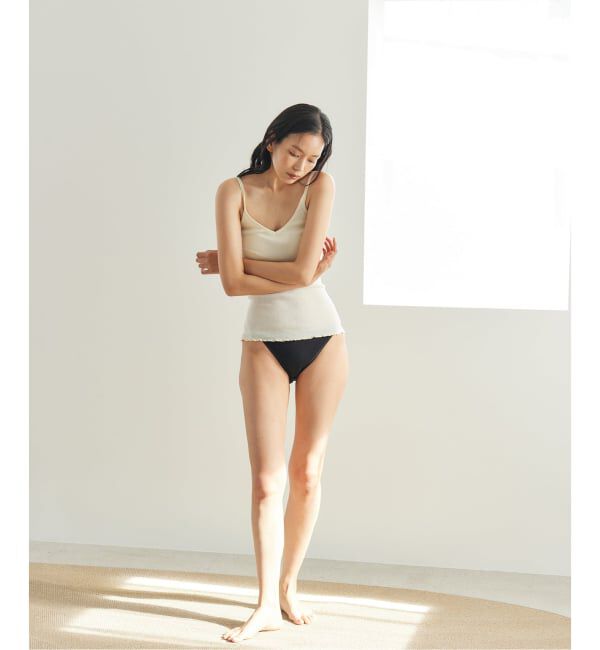 SLOBE IENA「《追加》PALM/パーム 22RIBBRACAMIBASIC PLM23SS06」|インナー|