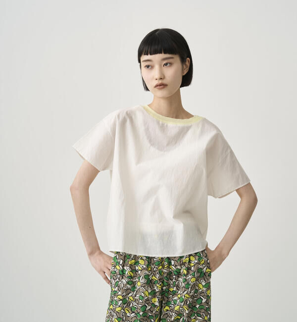 ORCIVAL「ORCIVAL | エアリーコットン シースループルオーバー WOMEN」|シャツ・ブラウス|OFFWHITE